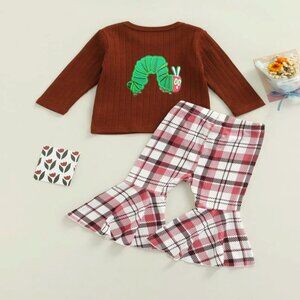 The Very Hungry Caterpillar Dress Outfit Clothes Caterpillar Pants Top